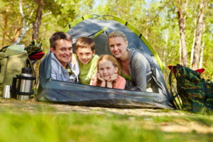 family camping